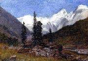 Albert Bierstadt Rocky Mountains France oil painting artist